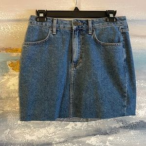 BDG Blue Jean Mini Skirt